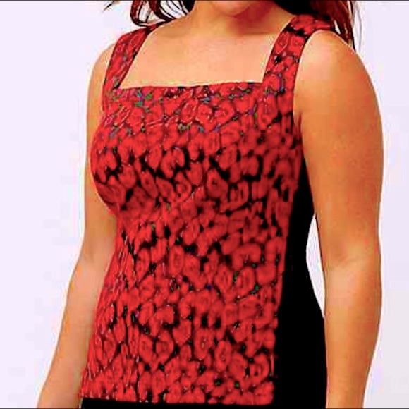 Lane Bryant Tops - Lane Bryant Jacquard Corset Top. NWT